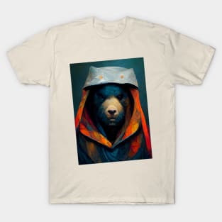 Stylish Hooded Bear T-Shirt